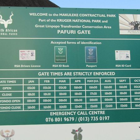 Pafuri Gate Guesthouse Mabalingwe Game Reserve Exterior foto